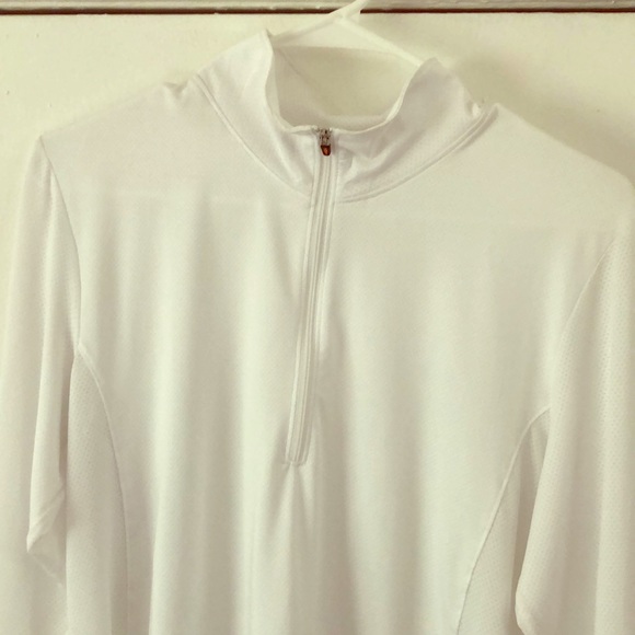 Chemise D'équitation Enfant Kerrits Ice Fil Lite, Manches Longues, Blanche, Grande Taille